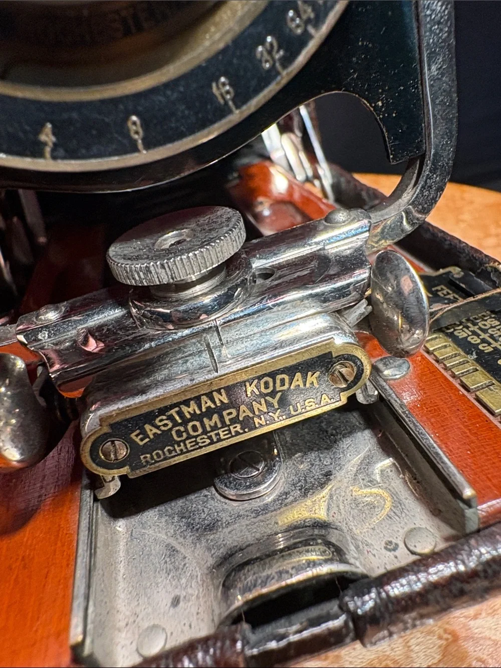 Stunning Early 1900s Eastman Kodak No. 3-A Folding Pocket Camera (Model B-4)